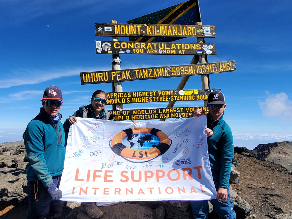 LSI Sales Representative Christine Hussey summits Mt. Kilimanjaro!