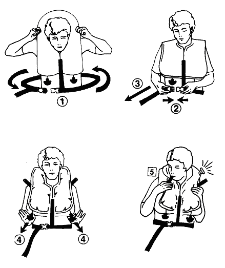 Life Preserver, XF-35, TSO-C13f - Life Preservers - Life Support International, Inc.
