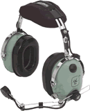Headset, Military Aviation, H10-66 - Accessories - Life Support International, Inc.