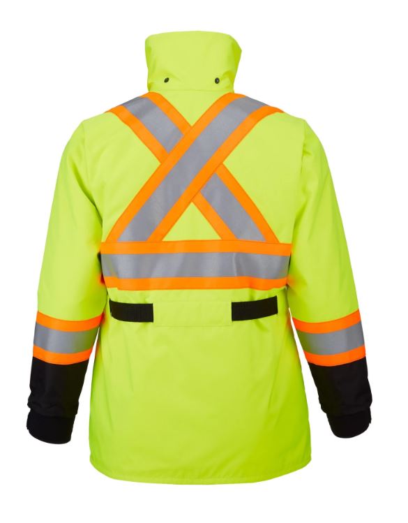 Flotation Coat, ANSI High Visibility :: MC1506 T3 - Life Support International, Inc.