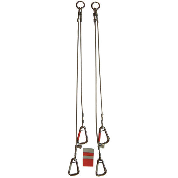 Litter Sling, 4-point, Stainless - Backboards & Litters - Life Support International, Inc.