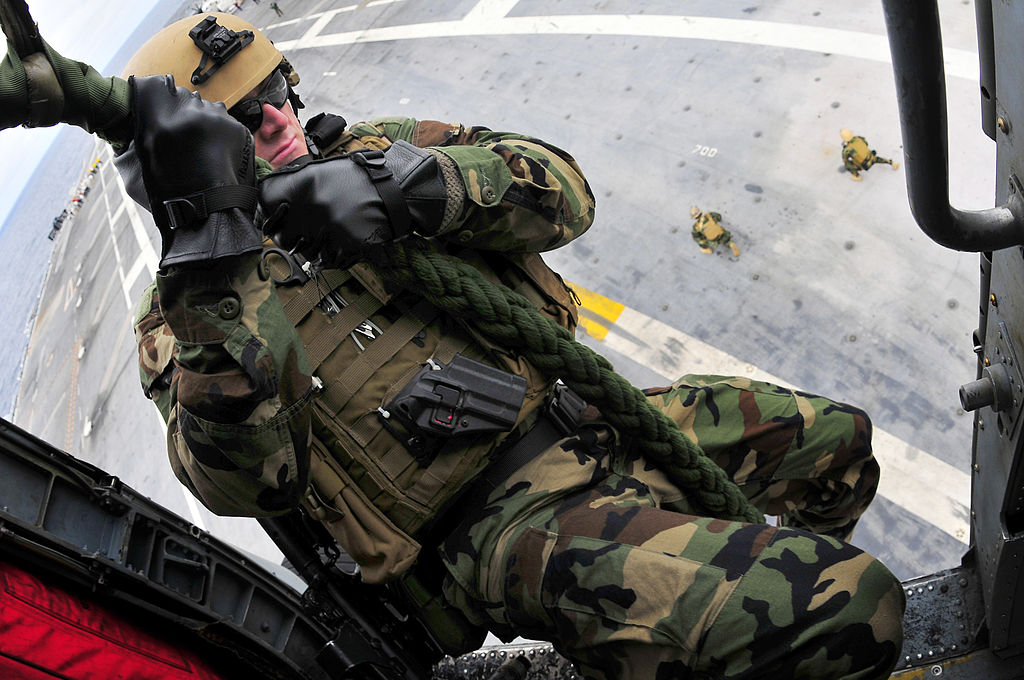 Fast Rope, Military with F.R.I.E.S. - Ladders & Ropes - Life Support International, Inc.