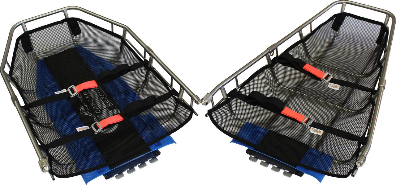 Litter, Pro Series 2-Piece, Stainless - Backboards & Litters - Life Support International, Inc.