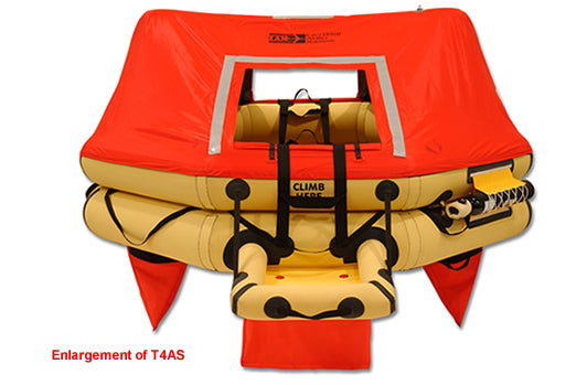 Life Raft (T4AS), FAA Type I, 4-Man - Life Rafts - Life Support International, Inc.