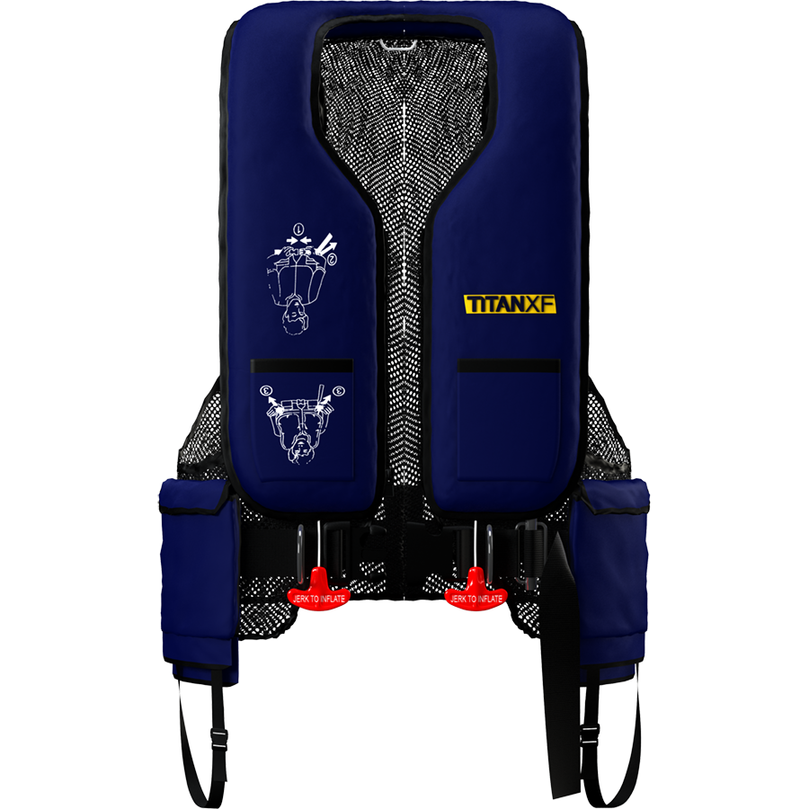 Life Vest, TITAN XF, Helicopter Crew - Jackets, Coveralls & Vests - Life Support International, Inc.