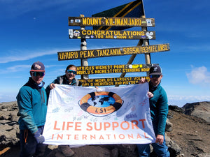 LSI Sales Representative Christine Hussey summits Mt. Kilimanjaro!