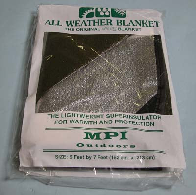 Blanket, All Weather Aluminum