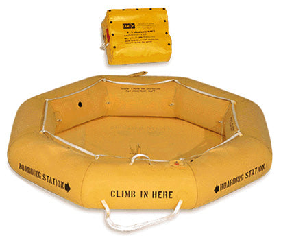 Life Raft (EAM-5), Non-FAA Approved, Single Tube - Life Rafts - Life Support International, Inc.