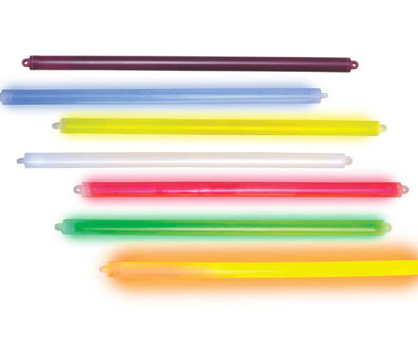Green 15 Inch Light Sticks Activate On Impact (Case of 20)