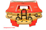 Life Raft (T14AS), FAA Type I, 14-Man - Life Rafts - Life Support International, Inc.
